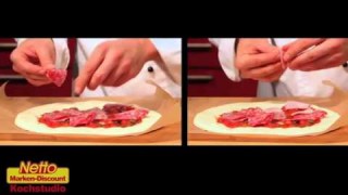 Netto Marken-Discount – Netto Kochstudio – Pizza Calzone – Kurt Kosin
