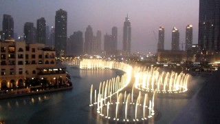 Dubai Fountains – Whitney Houston – I Will Always Love You – The English College, Dubai