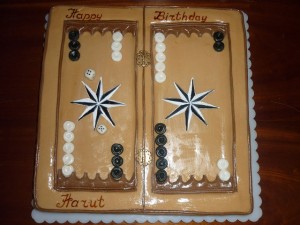 happy birthday torte